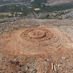 Crete labyrinth