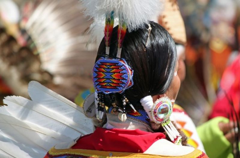 Native American glass beads