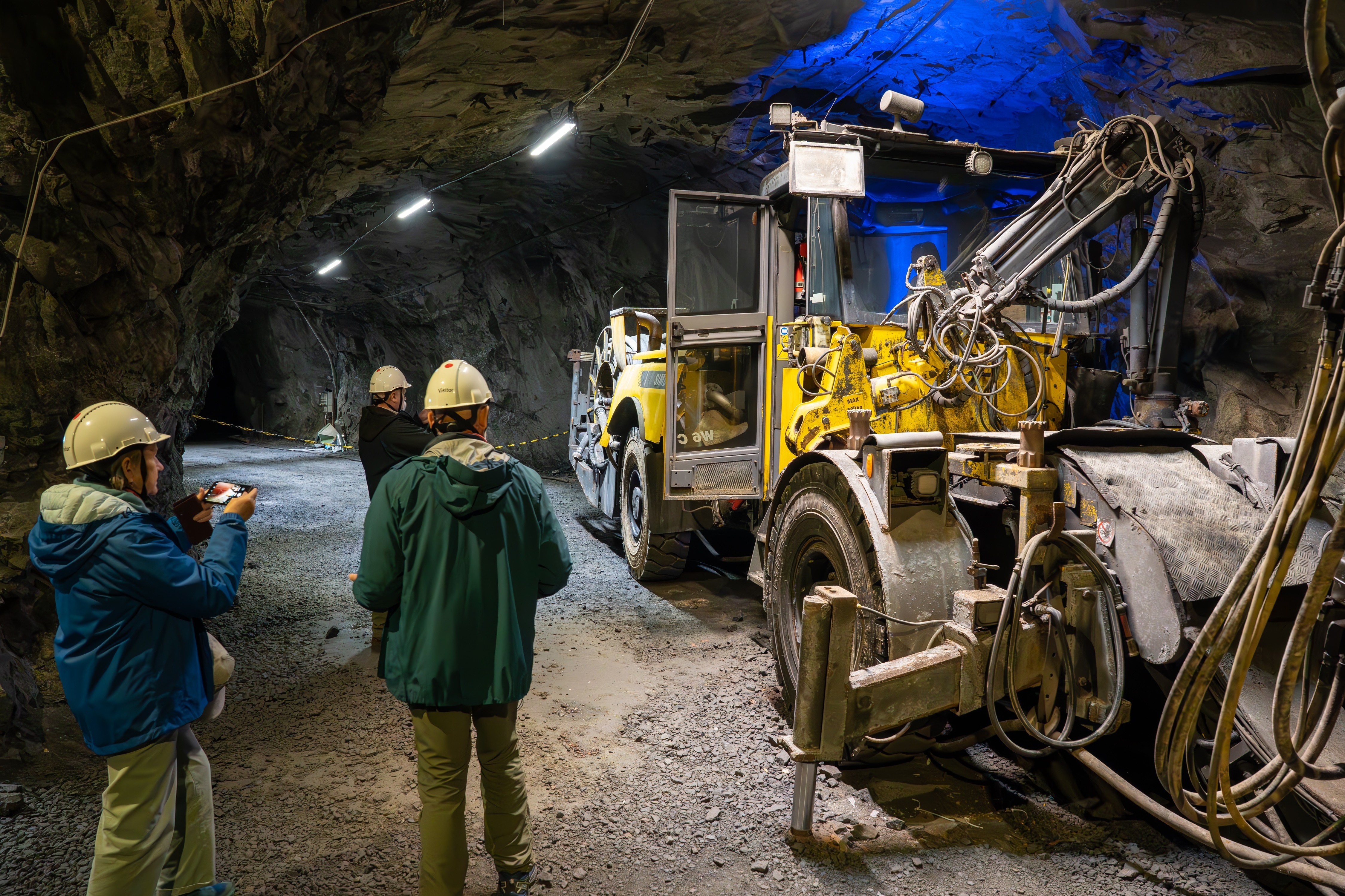 Tourists can visti insdie an iron-ore mine in Kirun, Sweden, where the largest rare earth metals deposit in Europe was found last year.