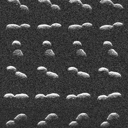 Asteroid 2024 ON captured tumbling on radar.