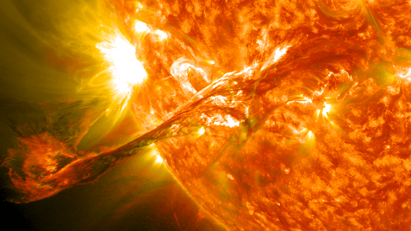 Solar flares are the most powerful storms in the Solar System, but how far can they reach?