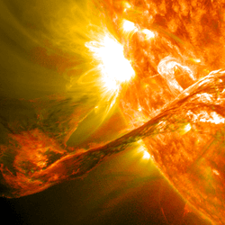 Solar flares are the most powerful storms in the Solar System, but how far can they reach?