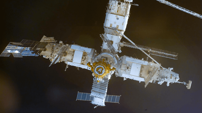 Mir space station.