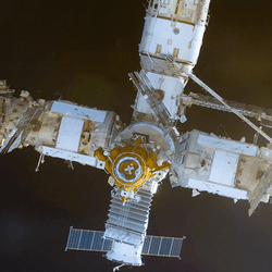 Mir space station.