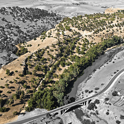 Aerial photo of Oued Beht