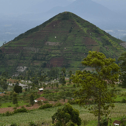 Gunung Padang in Indonesia.