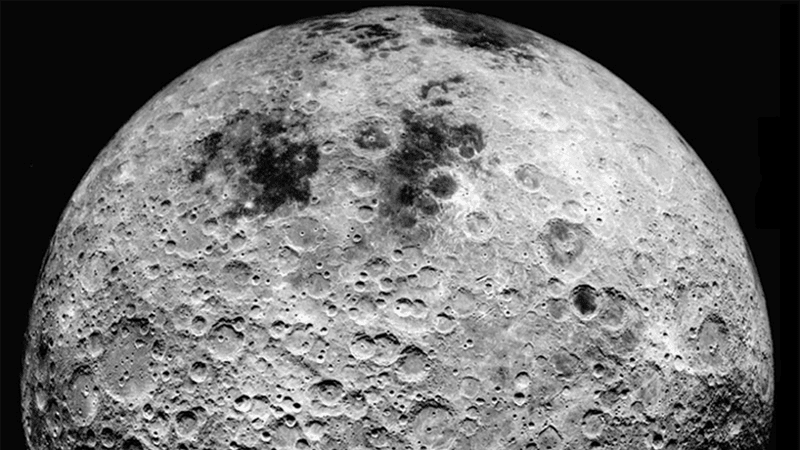 The far side of the Moon.